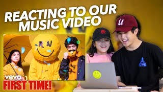 REACTING TO OUR NEW SONG quotYOU CAN DO ITquot [upl. by Yboj]