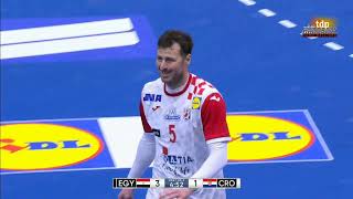 IHF Mens World Handball Ch POLSWE 2023  PR 1st M GG Egypt vs Croatia [upl. by Arlene]