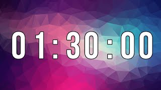 1 HOUR 30 MINUTE TIMER HD ⏳ [upl. by Ready700]