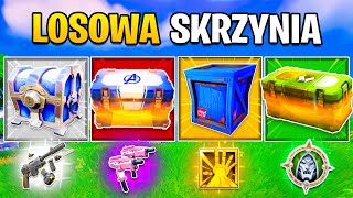 LOSOWA SKRZYNKA CHALLENGE w Fortnite [upl. by Anthe]