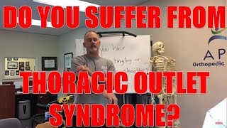 Do you suffer from Thoracic outlet syndrome [upl. by Esinad]