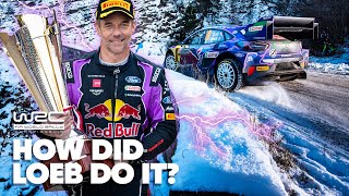 How Sebastien Loeb Actually Won Rallye MonteCarlo 👑 [upl. by Anaer]