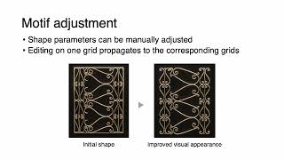 Acanthus Ornament Generation Using Layout Subdivisions with Parameterized Motifs [upl. by Rihaz179]