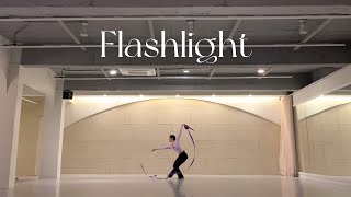 Flashlight  Jessie J Full Ver Ribbon Chreography리듬체조리본안무리본코레오댄스 [upl. by Lemhar]