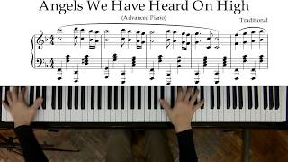 Angels We Have Heard On High  Advanced Piano Arrangement No 3  118000pts [upl. by Nette]