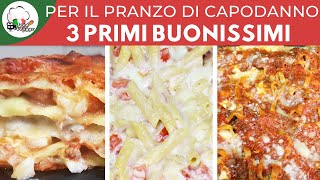 3 PRIMI PER CAPODANNO  FoodVlogger [upl. by Inaffets]