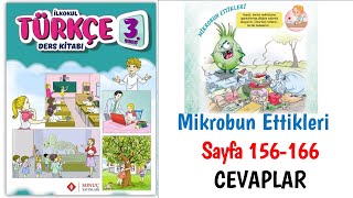 Mikrobun Ettikleri 3 Sınıf Türkçe Ders Kitabı 156 157 158 159 160 161 162 163 164 165 166 cevapları [upl. by Hastie]