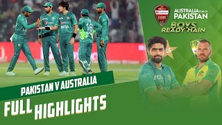 Full Highlights  Pakistan vs Australia  T20I 2022  PCB  MM2T [upl. by Clare]