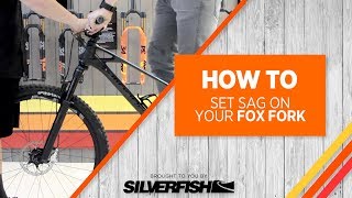 Set Sag on your Fox Fork [upl. by Obnukotalo309]