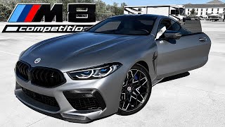 2023 BMW M8 Competition Coupe Walkaround Review  Exhaust Sound amp Launch [upl. by Elbys22]