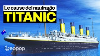 Titanic la ricostruzione del naufragio della nave quotinaffondabilequot il cui relitto giace nellOceano [upl. by Ahsait]