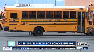 CCSD announces school bus plans and new website [upl. by Feinberg]