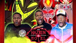 THE FINALE WAS AMAZING HAZBIN HOTEL EPISODES 7 amp 8 REACTION [upl. by Haceber560]