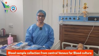 Blood Sample Collection from Central Venous for Blood Culture  Indus Hospitals [upl. by Elicia]