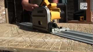 Using a Guide Rail  Tips on Getting the Most From Your Plunge Saw  Part 1 [upl. by Tolley]