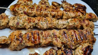 قطبان ديال الدجاج بواحد التتبيلة يا سلام رائع بزاااااف🥰😋 brochette de poulet [upl. by Nylekcaj]