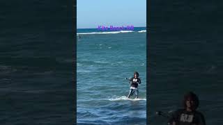 1st time watching kite surfing kitesurfing cabarete sosua dominicanrepublic [upl. by Ruenhcs149]