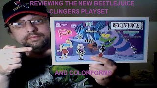 BEETLEJUICE CLINGERS COLORFORMS REVIEW [upl. by Obeded]