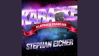 Manteau De Gloire — Karaoké Avec Chant Témoin — Rendu Célèbre Par Stephan Eicher [upl. by Yerrot806]