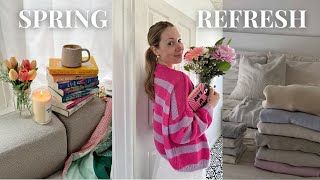 SPRING REFRESH 💐 spring cleaning decorating decluttering planting flowers amp more [upl. by Merrilee]