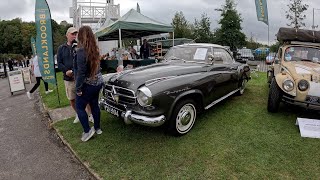 Brooklands German Day 2023 Ian and his 1959 Borgward Isabella Coupe [upl. by Rives423]