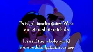 Aladdin  Ein Traum wird wahr  Übersetzungtranslation [upl. by Stanford69]