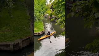 Paddeltour  LübbenauSpreewald germany boatYedukondaluGangisetty [upl. by Zenas]