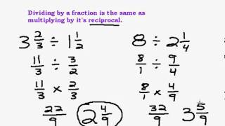 Dividing Fractions [upl. by Sucul150]