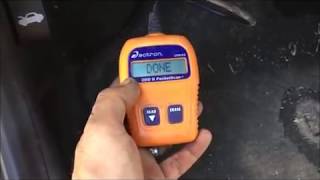 How to Read an OBD 2 Code Reader Review Actron CP9125 Pocket Scan Code Reader [upl. by Jamima]