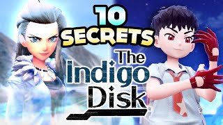 10 Secrets and Easter Eggs in the Indigo Disk  Pokémon Scarlet and Violet DLC [upl. by Latreshia]