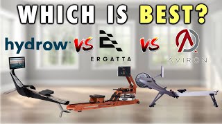 Hydrow vs Aviron vs Ergatta  Which Rower Should YOU Get [upl. by Karen]