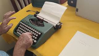 Olivetti Lettera 82 video Não Vendo pelo Mercado livre  Não Insistam [upl. by Lejeune]