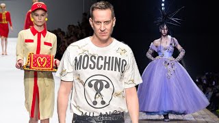 Jeremy Scott First amp Last Show At Moschino [upl. by Crissy]