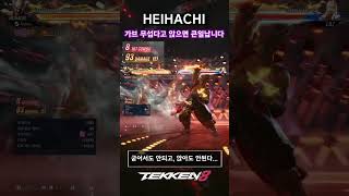 철권8 헤이하치 벽에서 무섭다고 앉지마세요 철권8 tekken8 [upl. by Lannie797]