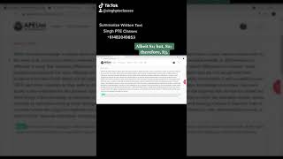 PTE  Summarize Written Text  Tricks and Techniques [upl. by Ainafets]