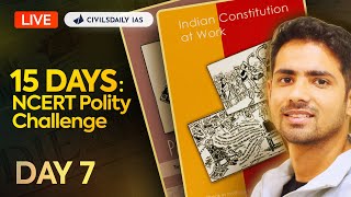 15dayschallenge 💪 Day 7Federalism in Indian Constitution  NCERT Polity with Dinesh sir upsc [upl. by Lledniw654]