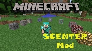 Scenter Mod  Como encontrar todo tipo de minerales  Minecraft [upl. by Nus]