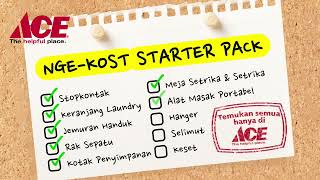 Ngekost Starter Pack Bersama ACE [upl. by Sanborne276]