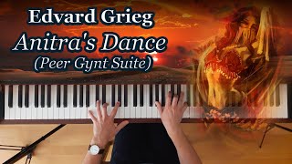 E Grieg – Anitras Dance from Peer Gynt Suite piano [upl. by Kenney]