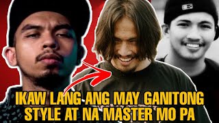 LOONIE BILIB KAY NICO SA NAGING IMPROVEMENT NITO SA BATTLE RAP SA KATAUHAN NI AKT  SUNUGAN [upl. by Airdnaxila]