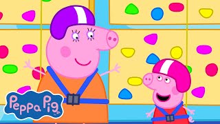 Peppa Pig Tales  Peppa and Mummy Pig’s Rock Climbing Race 🧗‍♀️ [upl. by Caniff]