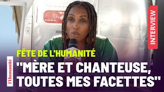 Imany à la Fête de lHumanité 2023  «Les jeunes ont le courage de vouloir nous ouvrir les yeux» [upl. by Repsihw]