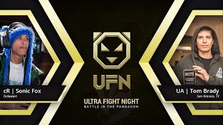 UFN  KIT 2016  UA  Tom Brady Sub Zero vs cR  Sonic Fox Sub Zero  Cassie MKX [upl. by Elokyn925]