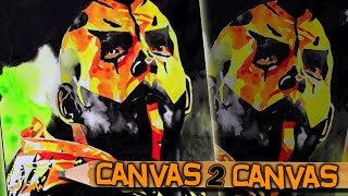 Goldust immortalized WWE Canvas 2 Canvas [upl. by Htebarual547]