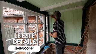 Die letzten Details am Vorbau  Gartenarbeit  Bauvlog 144 [upl. by Berwick]