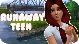 The Sims 3  Runaway Teen Challenge  Part 1  ALONE [upl. by Radke]