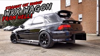 THIS EVIL500BHP STRAIGHT CUT GEARDSUBARU STI WRX WAGON IS LETHAL [upl. by Nnednarb]