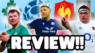 Six Nations  Opening weekend REVIEW [upl. by Ogeid]