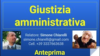 Giustizia amministrativa  organizzazione e funzionamento anteprima 05082020 [upl. by Wallache]