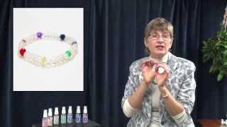 Gemstone Therapy Spray Demonstration Color Rays and Target Areas [upl. by Senskell]